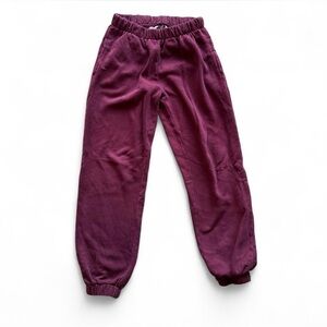 Burgundy Brandy Melville sweats
